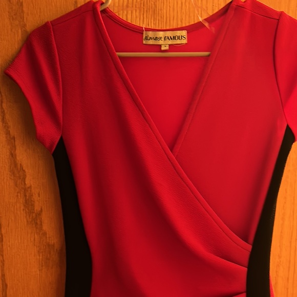 Red wiggle dress - Picture 3 of 3